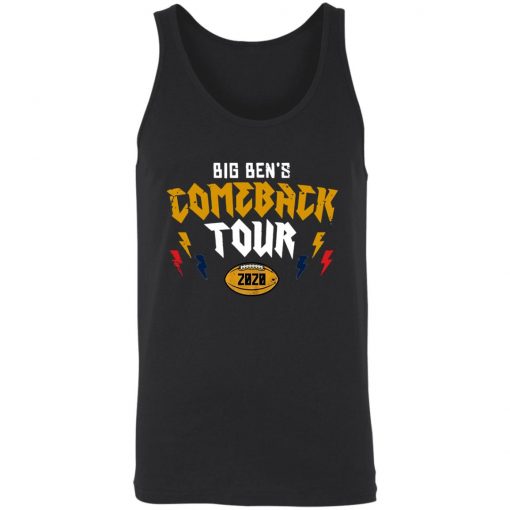 Pittsburgh Steelers Big Ben’s Comeback Tour 2020 shirt