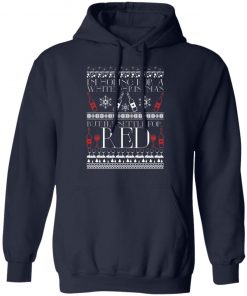 I'm Hoping For A White Christmas But I'll Settle For Red Funny Wine Ugly Christmas Sweater