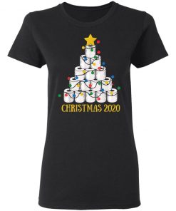 Christmas Tree Toilet Paper Merry Quarantine Shirt, Long Sleeve