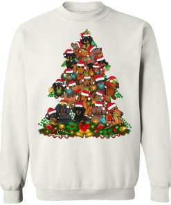 Dachshund Xmas Tree Dachshunds Christmas Tree Shirt
