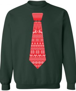 Ugly Christmas Sweater Tie Sweatshirt