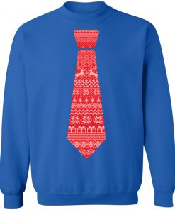 Ugly Christmas Sweater Tie Sweatshirt