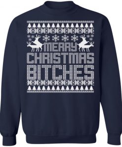 Merry Christmas Bitches Ugly Christmas Sweater