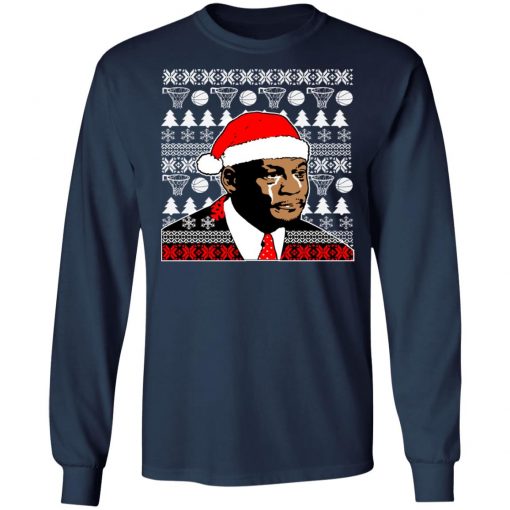 Jordan Crying Meme Ugly Christmas Sweater