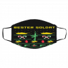 Bester Soldat Knit Ugly Christmas face mask