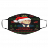 Bernie Sanders Merry Bernmas black Ugly Christmas face mask