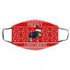 Mike Tyson Merry Chrithmith Ugly Christmas Face Mask