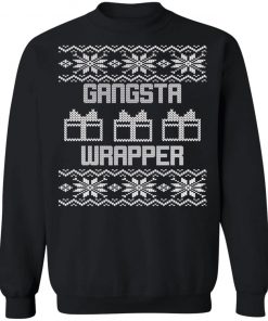 Gangster Wrapper Ugly Christmas Sweater