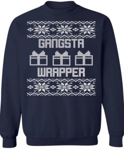 Gangster Wrapper Ugly Christmas Sweater