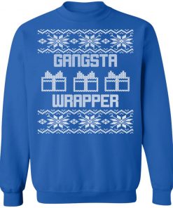 Gangster Wrapper Ugly Christmas Sweater