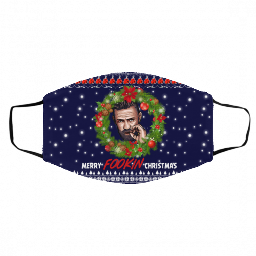 McGregor Merry Fookin Christmas Ugly Christmas Face Mask