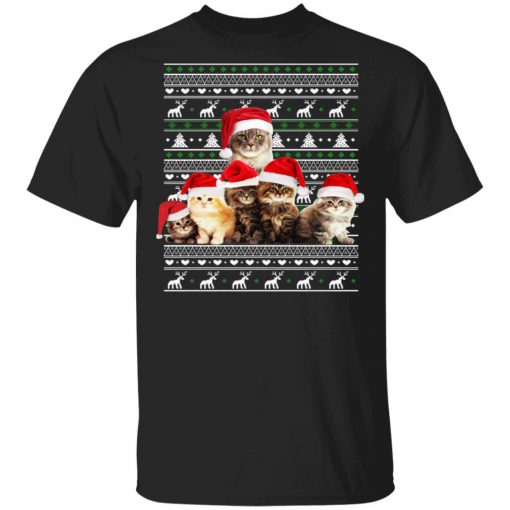 Family Of Kittens Ugly Christmas Sweater