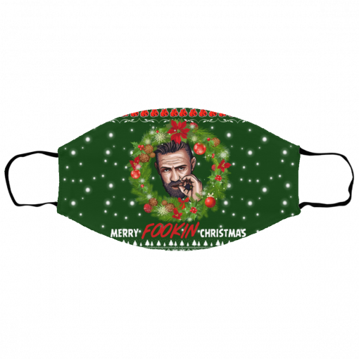 McGregor Merry Fookin Christmas Ugly Christmas Face Mask