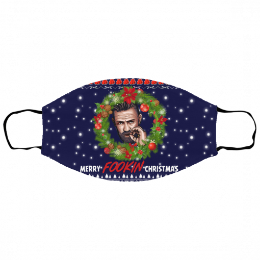 McGregor Merry Fookin Christmas Ugly Christmas Face Mask