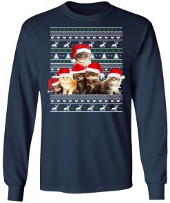 Family Of Kittens Ugly Christmas Sweater