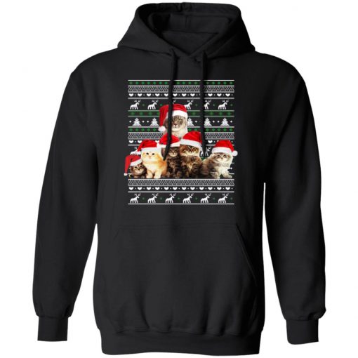 Family Of Kittens Ugly Christmas Sweater