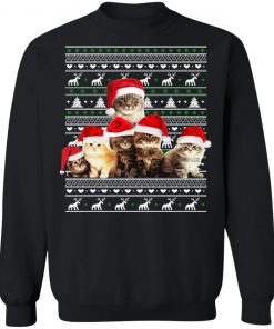 Family Of Kittens Ugly Christmas Sweater