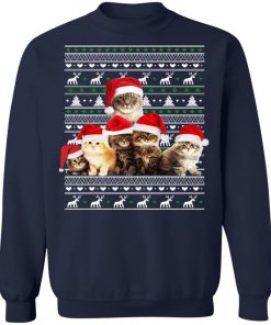 Family Of Kittens Ugly Christmas Sweater