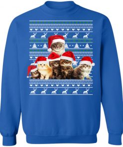 Family Of Kittens Ugly Christmas Sweater