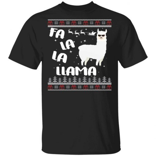 Fa La La Llama Ugly Christmas Sweater