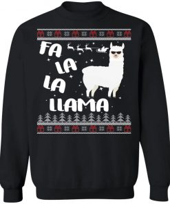 Fa La La Llama Ugly Christmas Sweater