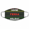 Home Ferda Holiday Ugly Christmas Face Mask