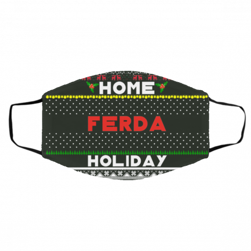 Home Ferda Holiday Ugly Christmas Face Mask