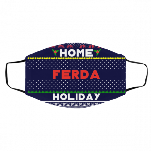 Home Ferda Holiday Ugly Christmas Face Mask