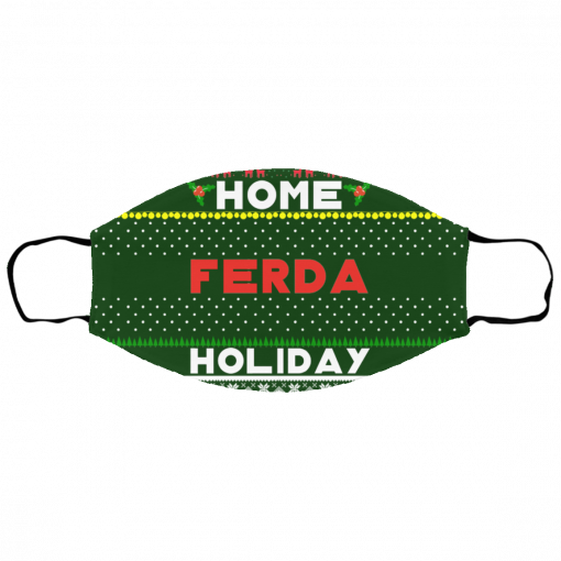 Home Ferda Holiday Ugly Christmas Face Mask