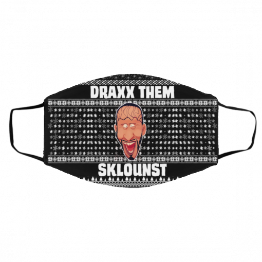 Draxx Them Sklounst Ugly Christmas Face Mask