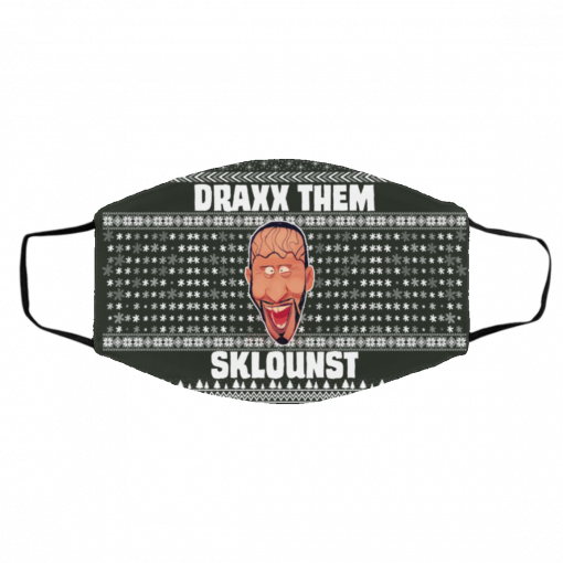 Draxx Them Sklounst Ugly Christmas Face Mask