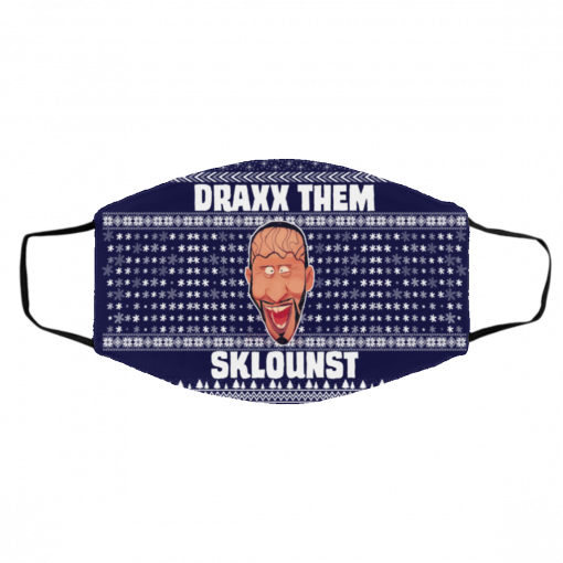 Draxx Them Sklounst Ugly Christmas Face Mask