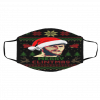 Merry Clintmas Clint Eastwood Ugly Christmas face mask