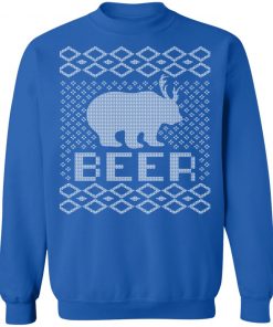 Beer Deer Hunting Ugly Christmas Sweater