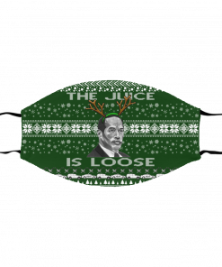 The Juice Is Loose OJ Parody Ugly Christmas Face Mask