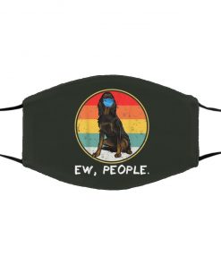 Ew People Gordon Setter Dog Wearing Face Mask