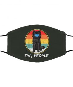 Ew People Affenpinscher Dog Wearing Face Mask