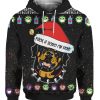 Rottweiler And Fuck You 2020 I'm Done 3D Ugly Christmas Sweater Hoodie