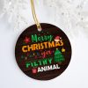 Merry Christmas Ya Filthy Animal Decorative Decorative Christmas Holiday Ornament