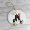 Best Wrapper Alive Christmas Circle Ornament