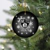 Brooklyn Nets Merry Christmas Circle Ornament