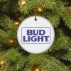 Bud Light Christmas Circle Ornament