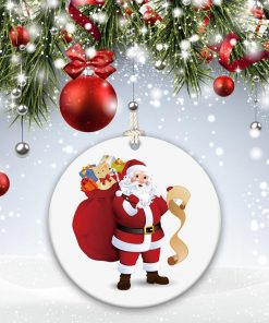 Merry christmas, Santa Claus is Coming to Town Christmas Ornamnet