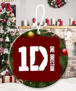 One Direction, Niall Horan, Liam Payne, Harry Styles, Louis Tomlinson, Zayn Malik, Pop Band Ornament Christmas