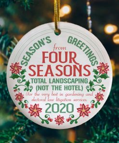 Four Seasons Total Landscaping the Best Gardening Electoral Services Gift Circle Ornament