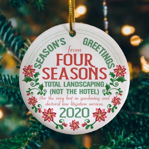 Four Seasons Total Landscaping the Best Gardening Electoral Services Gift Circle Ornament