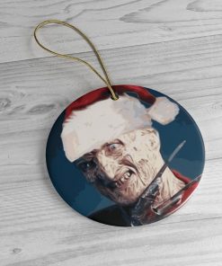 Freddie Krueger Christmas Scary Movie Xmas Decoration Ornament