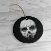 Friday The 13th Jason Mask Circle Ornament