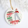 Have Yourself A Harry Little Christmas Funny Christmas Harry Styles Best Time Of The Year Holiday Circle Ornament