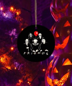 Horror Movie Villain Friends Scary Christmas Decoration Circle Ornament